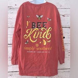 Simply Southern Bee Kind Long Sleeve Shirt